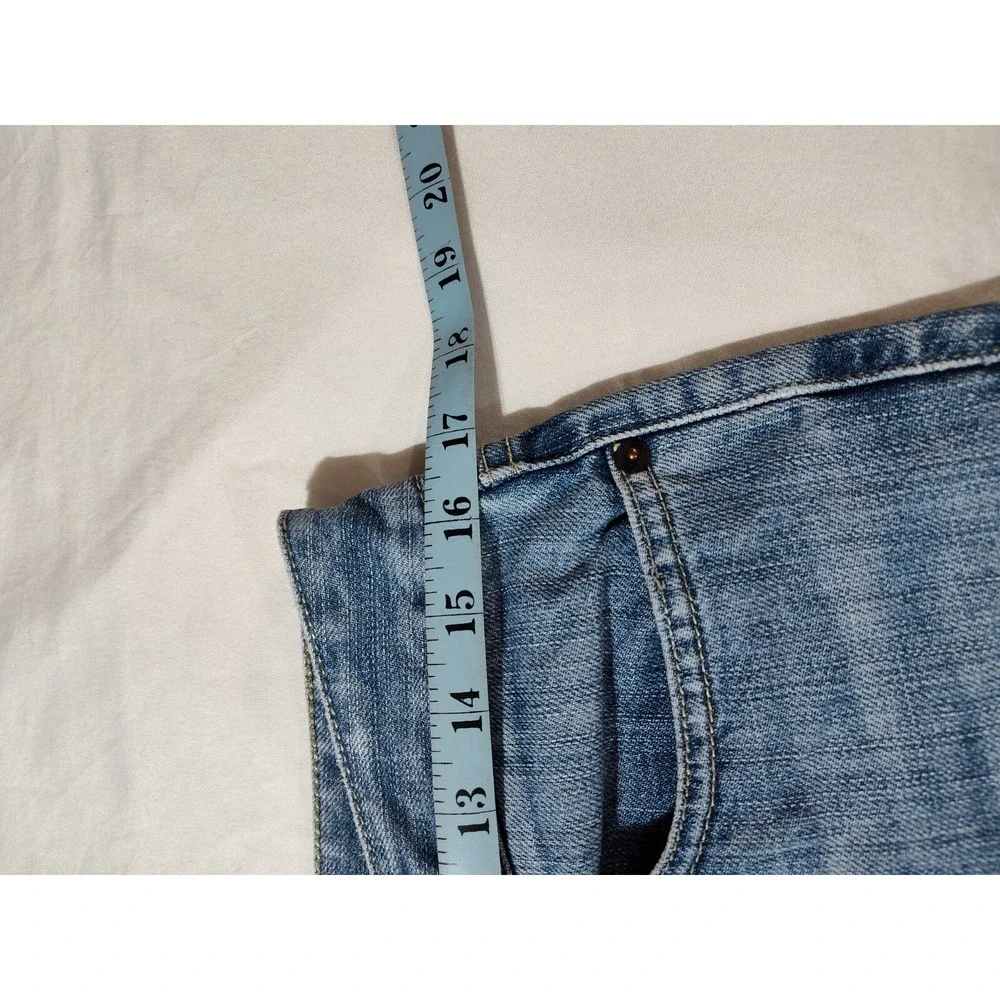 Women's L.L.Bean 8 medium/T denim jeans light straight fit classic mom